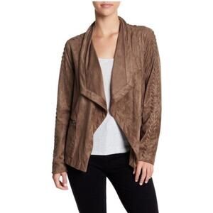 CUPCAKES & CASHMERE Doris Faux Suede Jacket